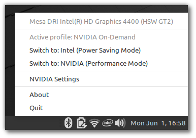 nvidia optimus 58e77